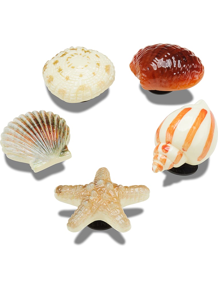 Crocs Jibbitz She Sells Seashells Anhänger im 5er-Pack, detail, 4 of 4