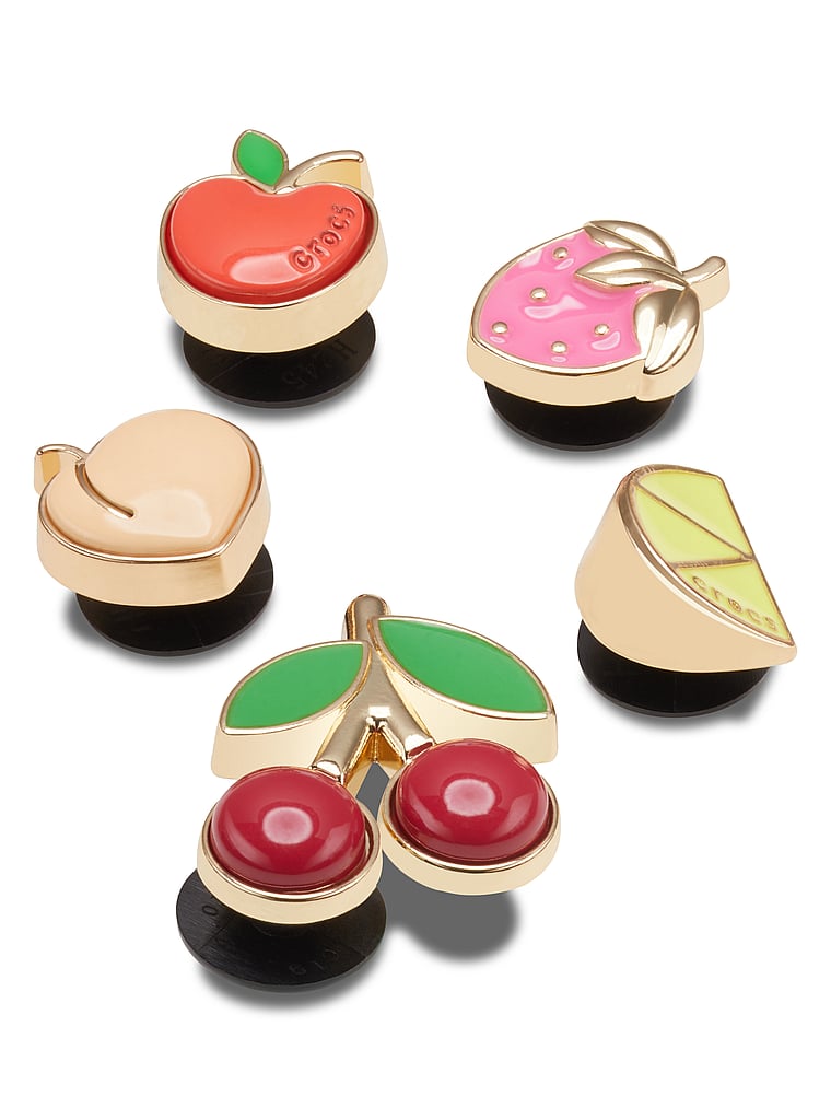 Crocs Jibbitz Fruit Charms im 5er-Pack, detail, 4 of 4