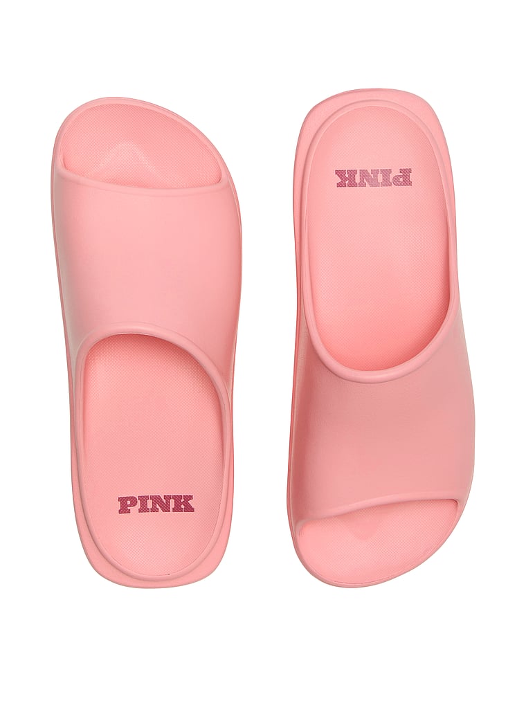 PINK Sandalen mit Plateausohle, Blütenblatt/Pink, onModelBack, 2 of 2