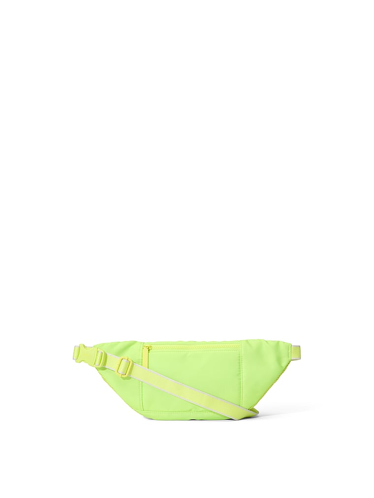 Victoria's Secret, Victoria's Secret VSX Gürteltasche, Funkelndes Limettengrün, onModelBack, 2 of 4
