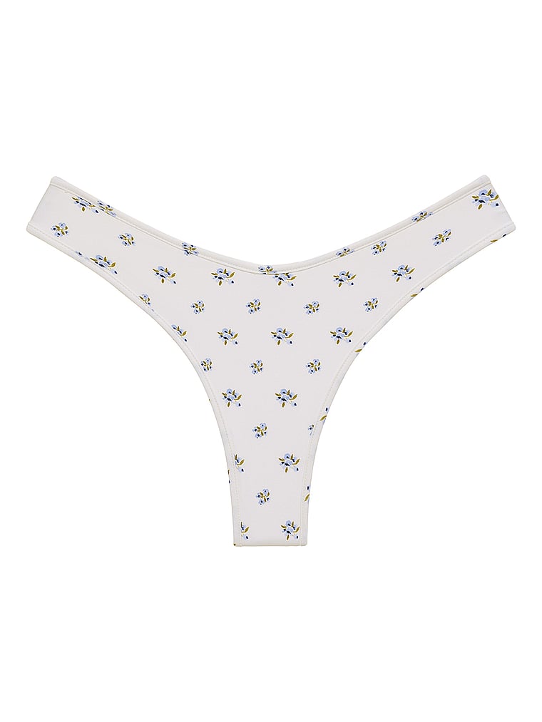 Victoria's Secret, Montce Lulu Bikinihose, Heidi Blumenmuster, detail, 3 of 3
