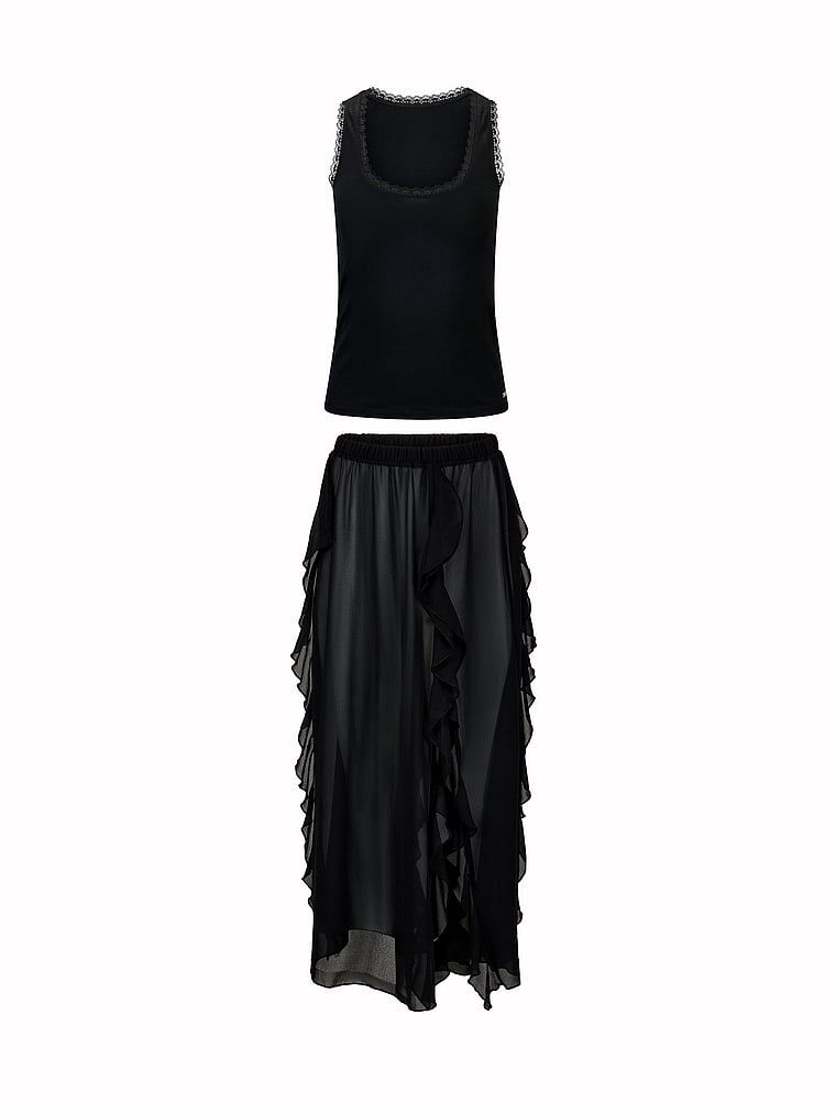 Victoria's Secret, Adore Me Shawna Tanktop + Rock im Set, detail, 3 of 3