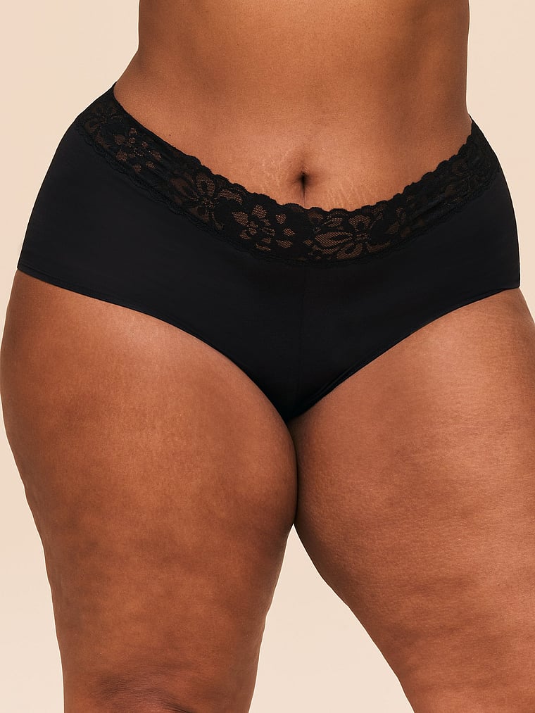 Victoria's Secret, Adore Me Leondre Shorty-Höschen, onModelBack, 2 of 3