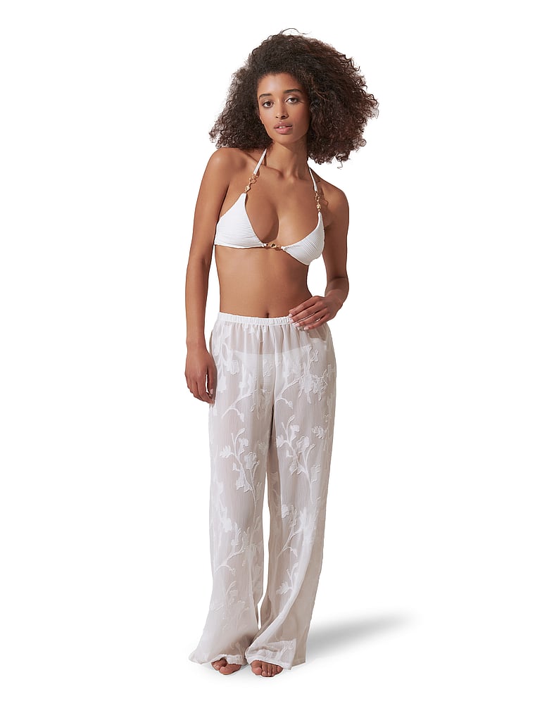 Victoria's Secret, BLUEBELLA Darla Trouser, White, onModelFront, 1 of 4