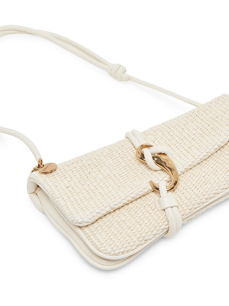 Dolce Vita Alice Schultertasche aus Bast, detail, 3 of 3