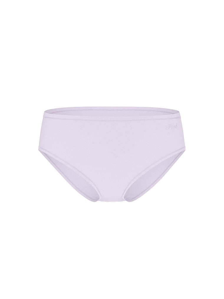 PINK Höschen aus Baumwolle mit französischem Schnitt, Violettes Flüstern, digitalOffModelFront, 3 of 3