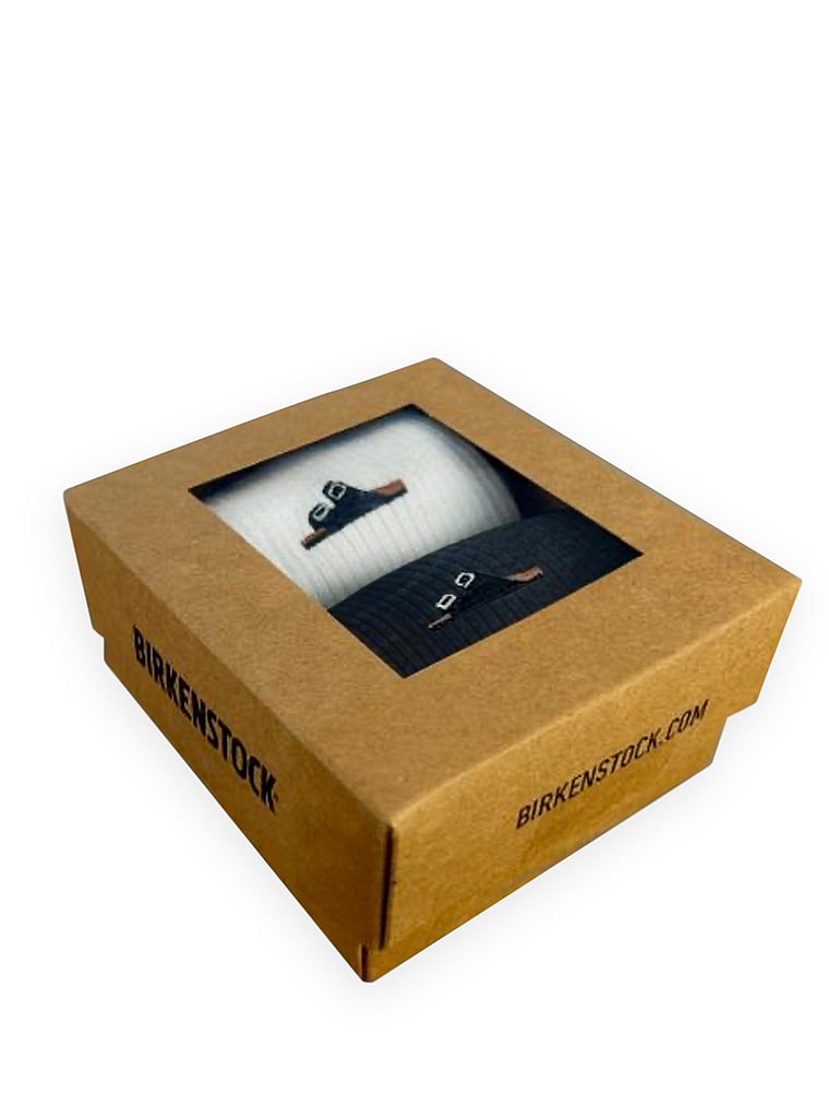 Birkenstock Gerippte Socken aus Baumwolle im Multipack, detail, 2 of 2