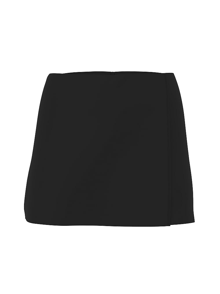 Victoria's Secret, VSX VSX Defined Scuba-Skort, Schwarz, offModelFront, 2 of 5