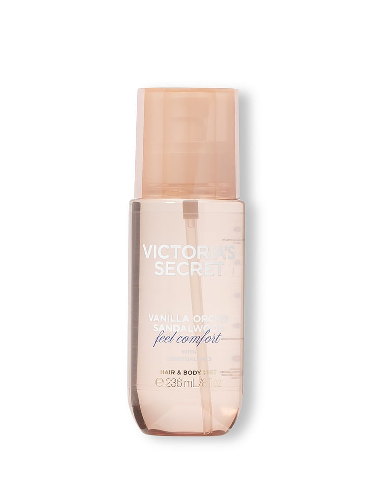 Victoria's Secret, Körperpflege Haar- und Körperspray, Vanilla Orchid Sandalwood, onModelFront, 1 of 3