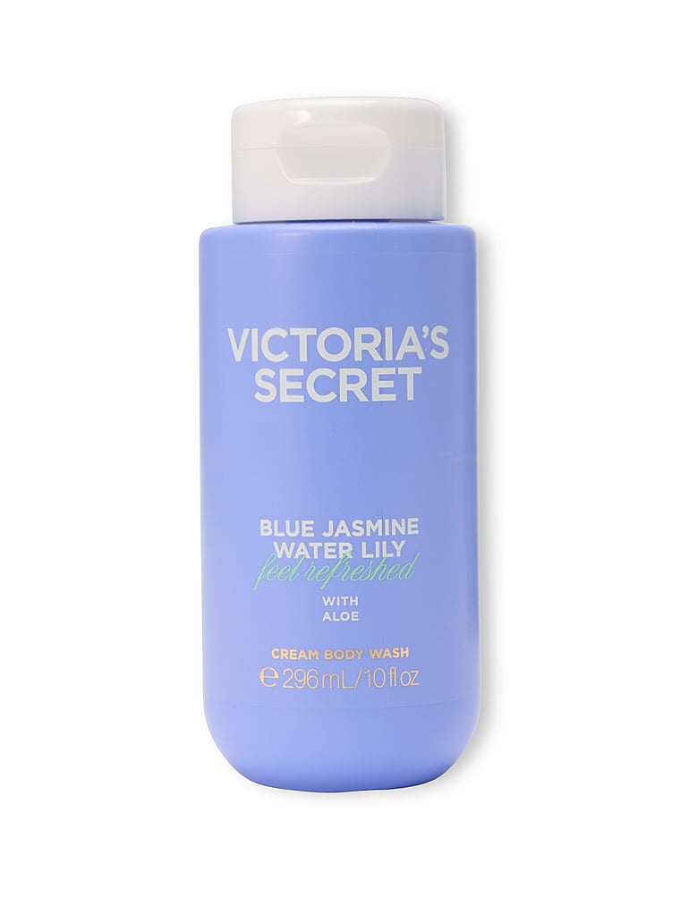 Victoria's Secret, Körperpflege Creme-Duschgel, Wasserlilie mit blauem Jasmin, onModelFront, 1 of 4
