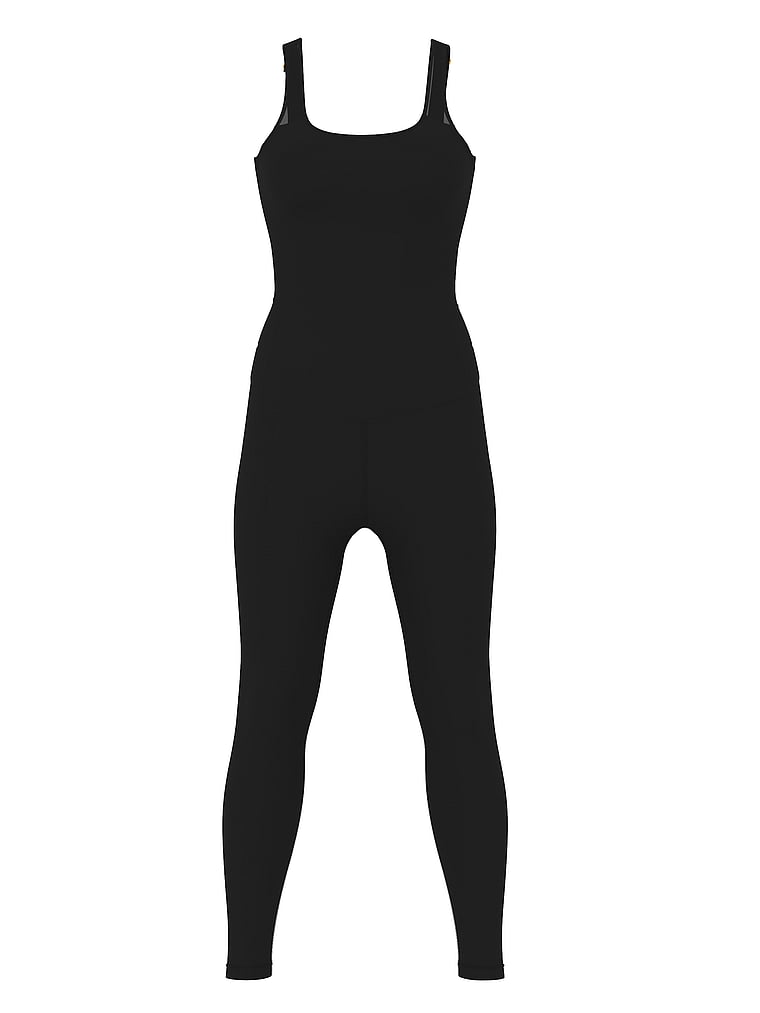 Victoria's Secret, VSX VSX Activate™ MaternityFlex Catsuit, Schwarz, offModelFront, 4 of 4