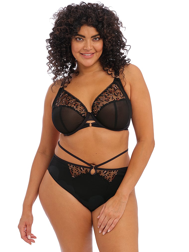 Victoria's Secret, Elomi Namirah Slip mit Riemchendesign, onModelFront, 1 of 3