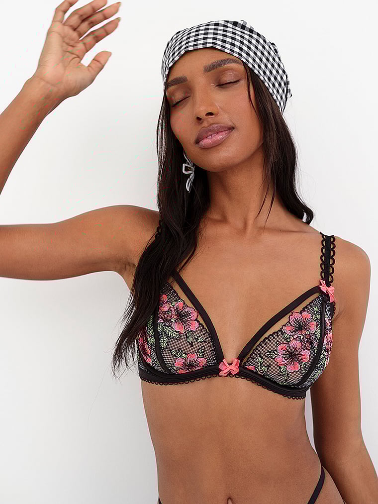 Victoria's Secret, For Love & Lemons Penelope BH, onModelFront, 1 of 6