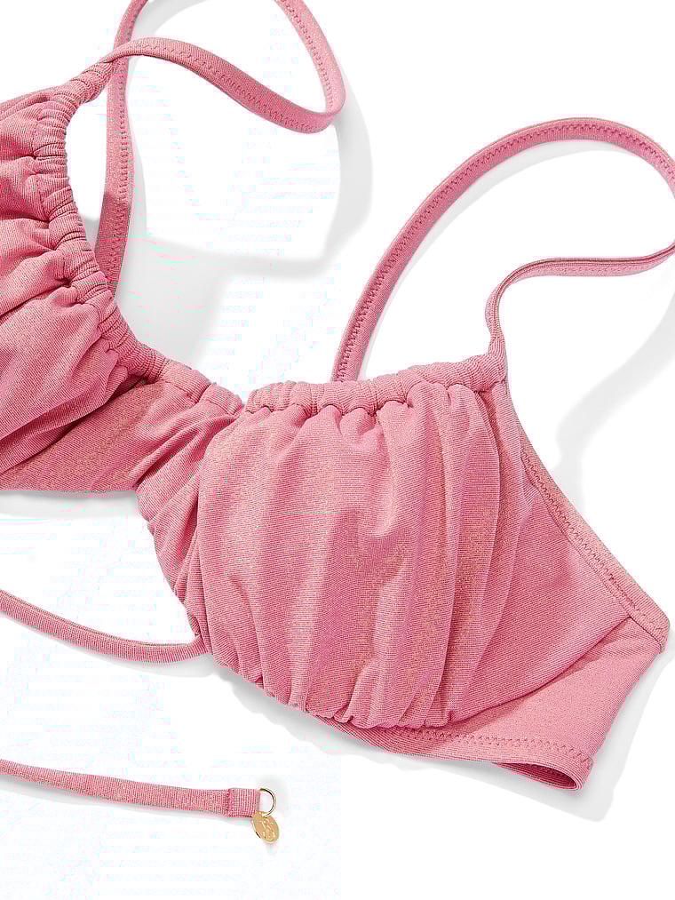 Victoria's Secret, Victoria's Secret Swim Wicked Bikinioberteil mit Raffung, detail, 4 of 4