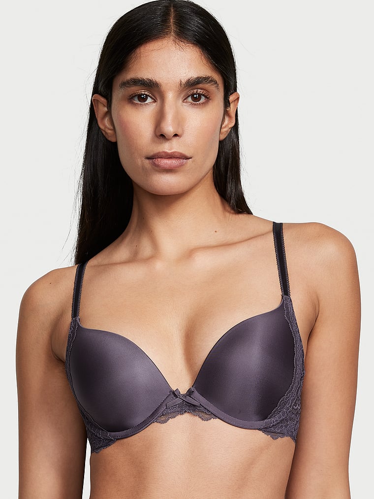 Calvin Klein Underwear Push-up BH 'Seductive Comfort ' in Schwarz