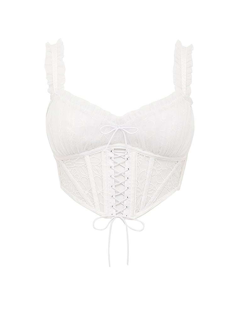 Victoria's Secret, For Love & Lemons Emilia Bustier, offModelFront, 4 of 6
