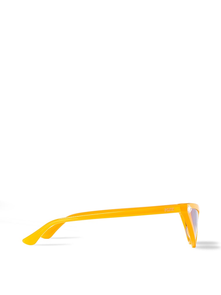 Victoria's Secret, Victoria's Secret Schmale Cat-Eye-Sonnenbrille, onModelBack, 2 of 3