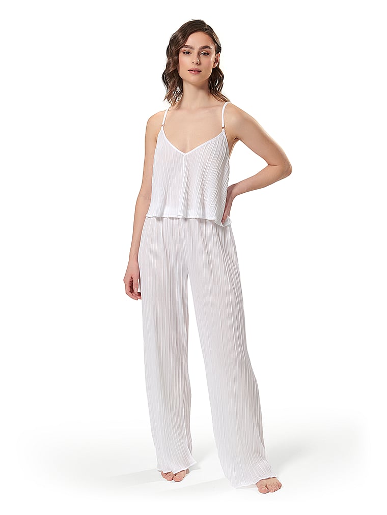 Victoria's Secret, BLUEBELLA Neeson Trägertop und Hose im Set, onModelFront, 1 of 3