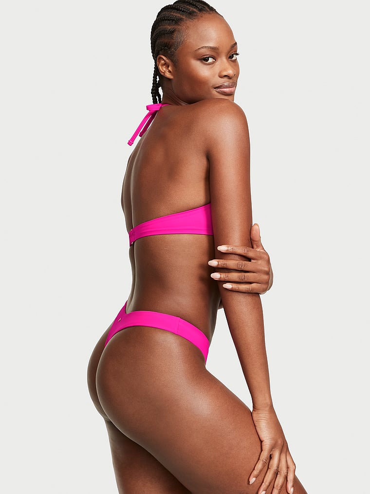 Victoria's Secret, Victoria's Secret Swim Klassische Kombi-Stringbikini-Hose, onModelBack, 2 of 3
