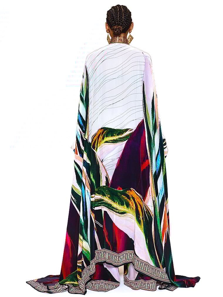 Victoria's Secret, Bfyne Mieka Kaftan, onModelBack, 2 of 3