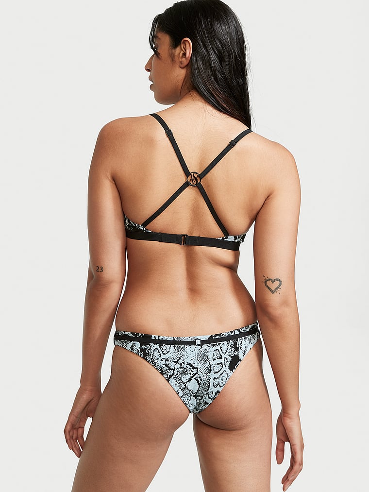 Victoria's Secret, Victoria's Secret Swim Wild Wanderer Wicked Bikinioberteil, onModelBack, 2 of 4