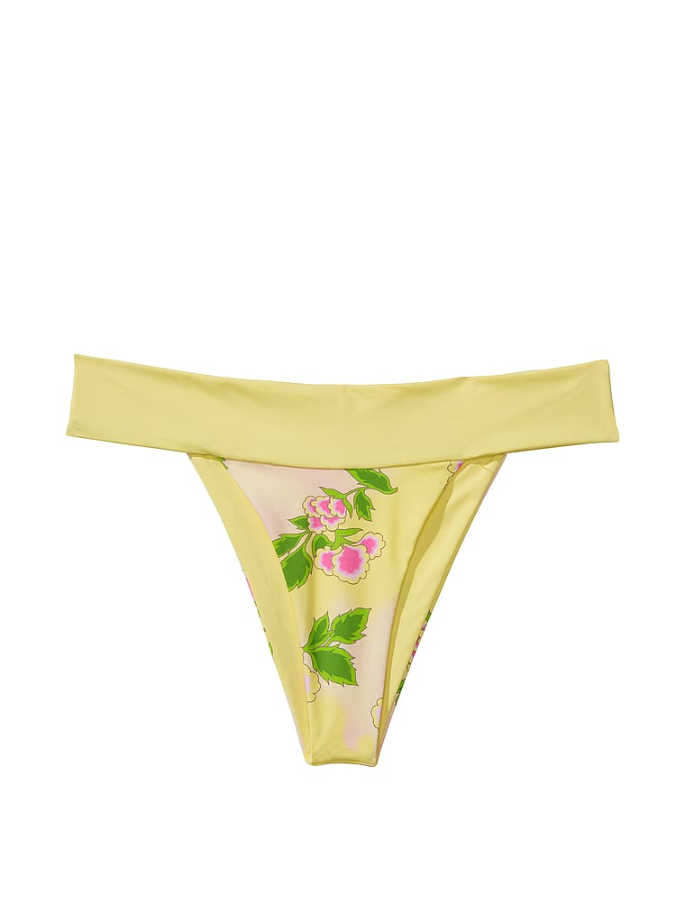Victoria's Secret, Frankies Bikinis Nick Cheeky-Bikinihose mit Blumenmuster, offModelFront, 3 of 3
