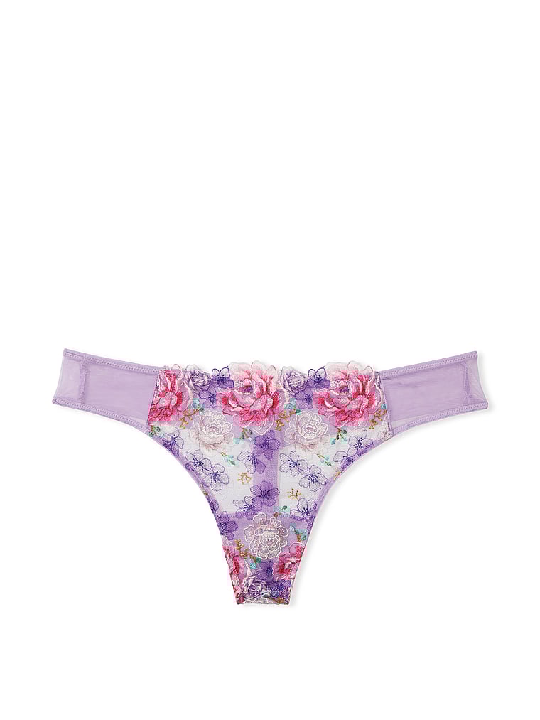 Victoria's Secret, Dream Angels String mit Blumenstickerei, offModelFront, 4 of 4