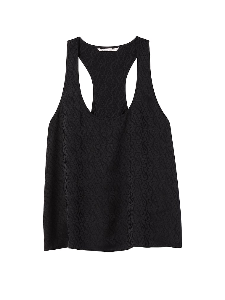 Victoria's Secret, Victoria's Secret Satin-Tanktop mit Racerback, offModelFront, 4 of 4