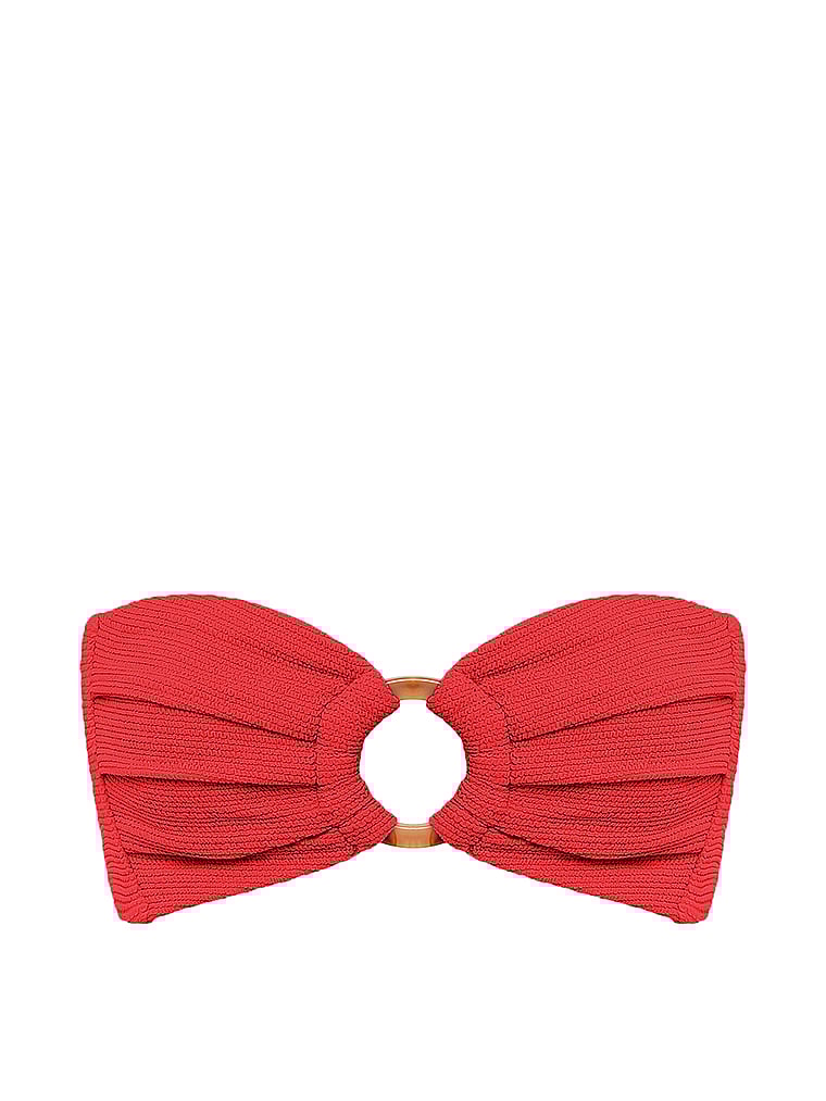 Victoria's Secret, Montce Tori Bandeau-Bikinioberteil, offModelFront, 3 of 3