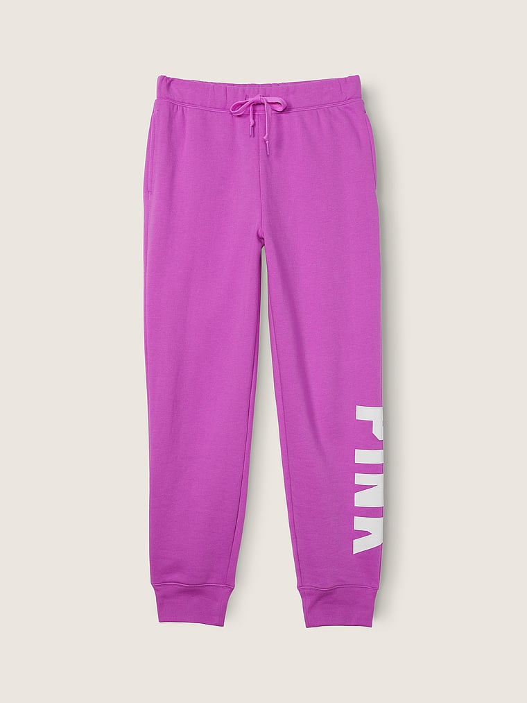 PINK Everyday Lounge Relaxed Joggers, offModelFront, 4 of 5