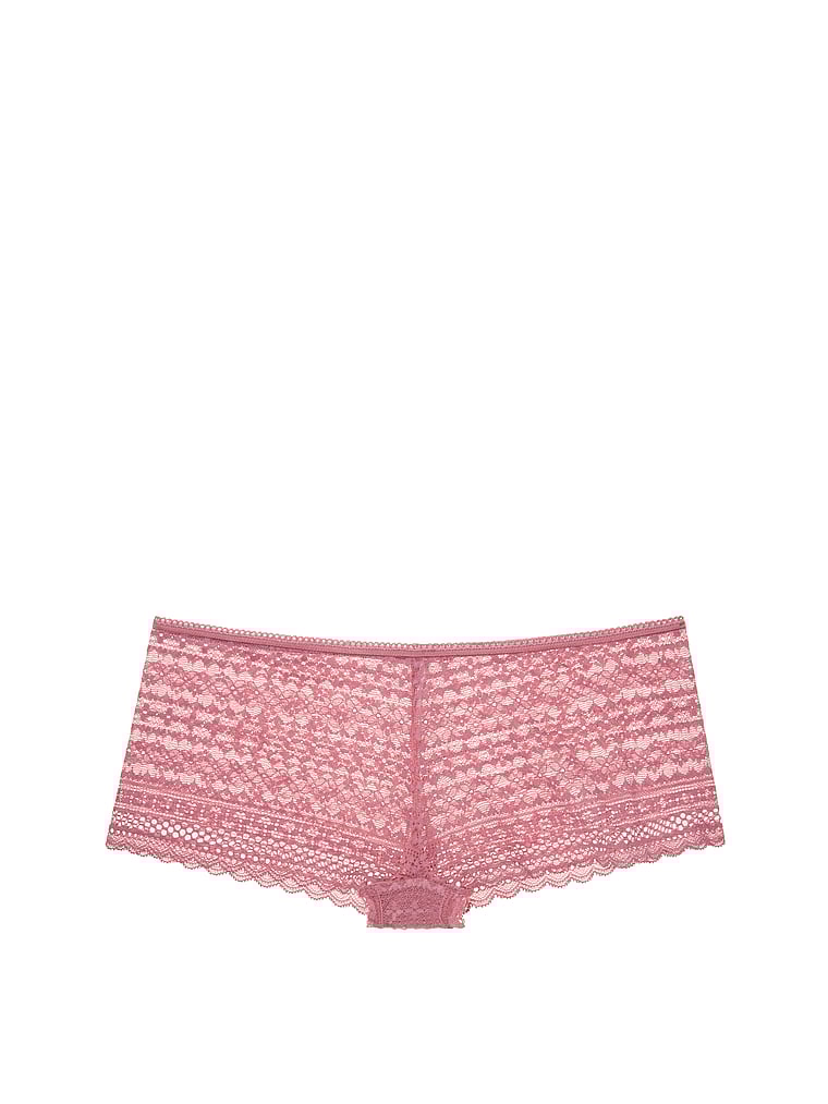 Victoria's Secret, Der Lacie Shorty-Höschen aus Spitze, offModelFront, 1 of 1