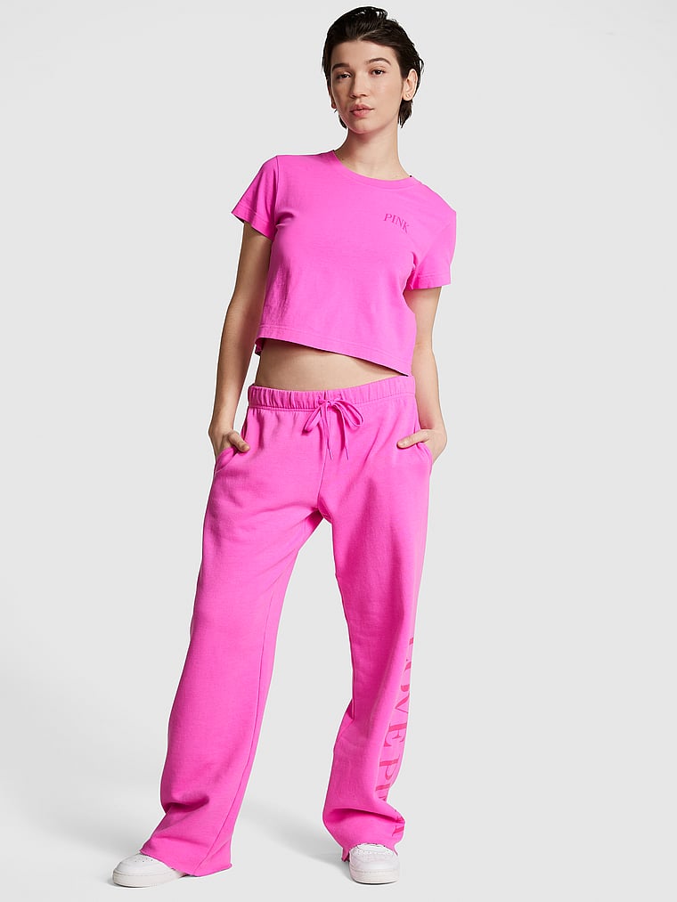 PINK T-Shirt aus Baumwolle, onModelSide, 3 of 4