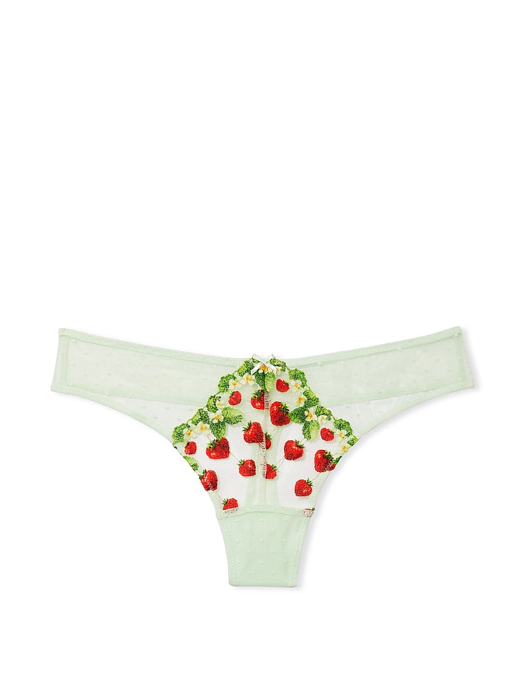 Victoria's Secret, Dream Angels String mit Erdbeerstickerei, offModelFront, 3 of 4