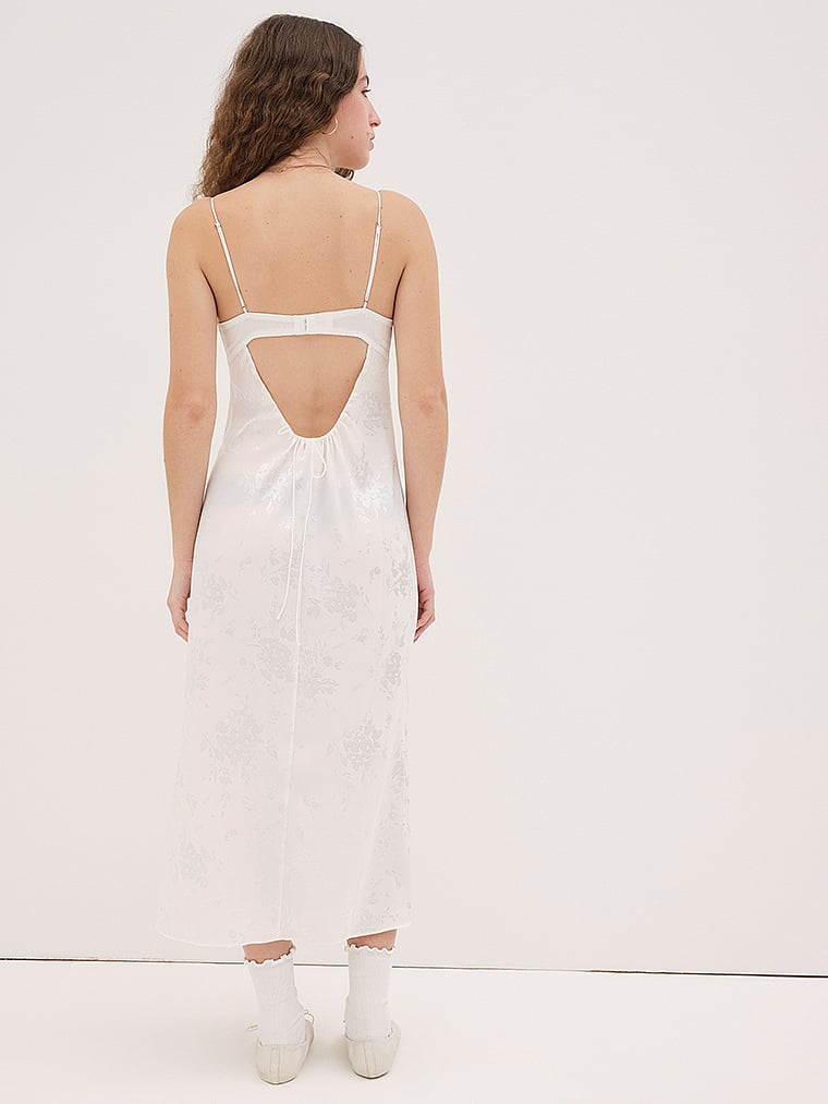 Victoria's Secret, For Love & Lemons Lola Midikleid, onModelBack, 2 of 6