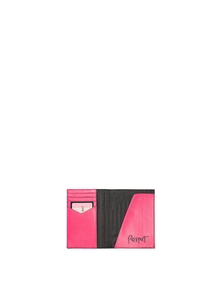 Victoria's Secret, Victoria's Secret Reisepass-Hülle mit Logo-Power, onModelSide, 3 of 3