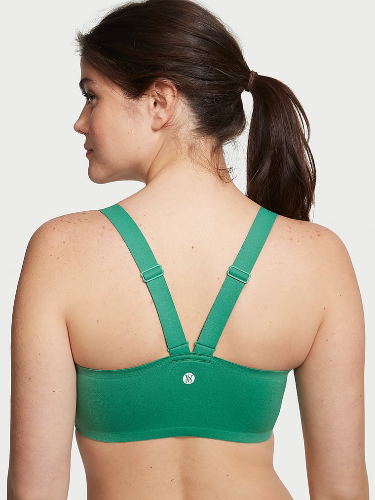 Victoria's Secret, VSX Love Cloud Geraffter Sport-BH, onModelBack, 2 of 4