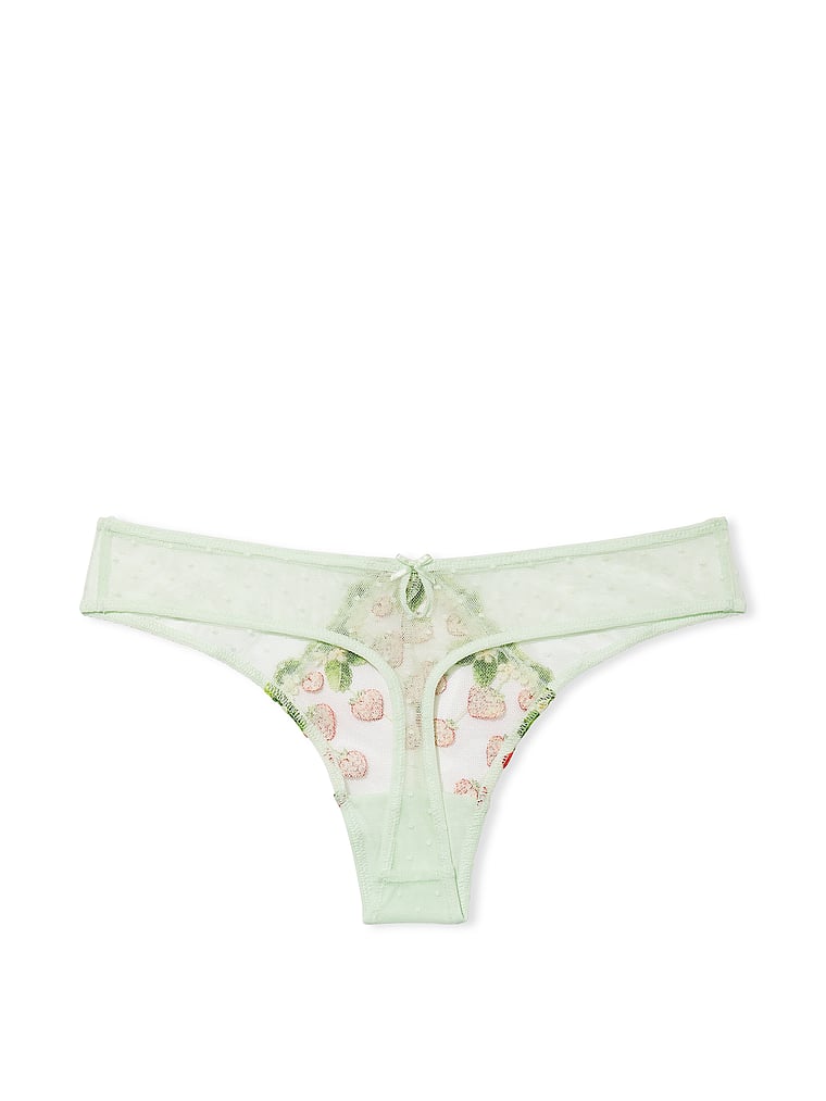 Victoria's Secret, Dream Angels String mit Erdbeerstickerei, offModelBack, 4 of 4