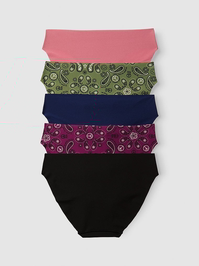 Happy Nation für Tweens Unsichtbare Bikini-Höschen im 5er-Pack , offModelBack, 2 of 2