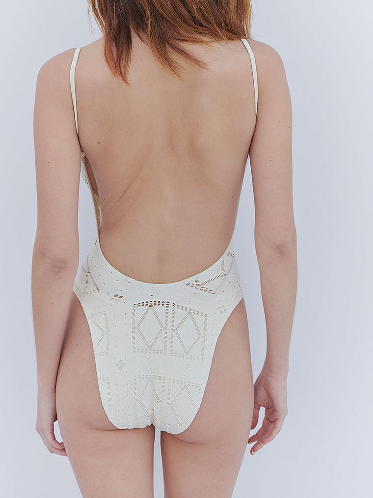 Victoria's Secret, Frankies Bikinis  Juliet Einteiliger Cheeky-Badeanzug, onModelBack, 2 of 2