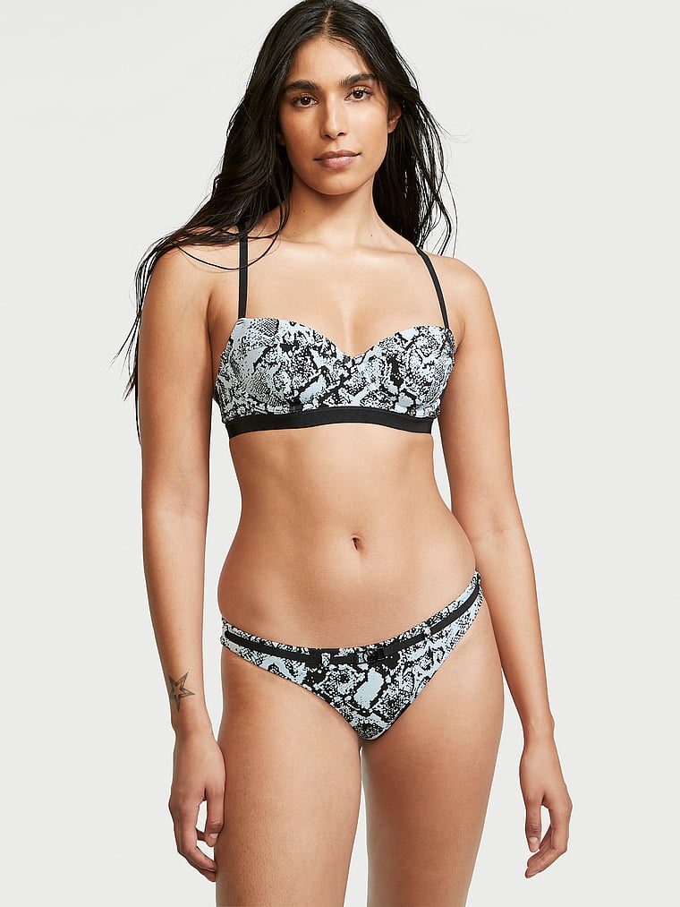 Victoria's Secret, Victoria's Secret Swim Wild Wanderer Wicked Bikinioberteil, onModelFront, 1 of 4