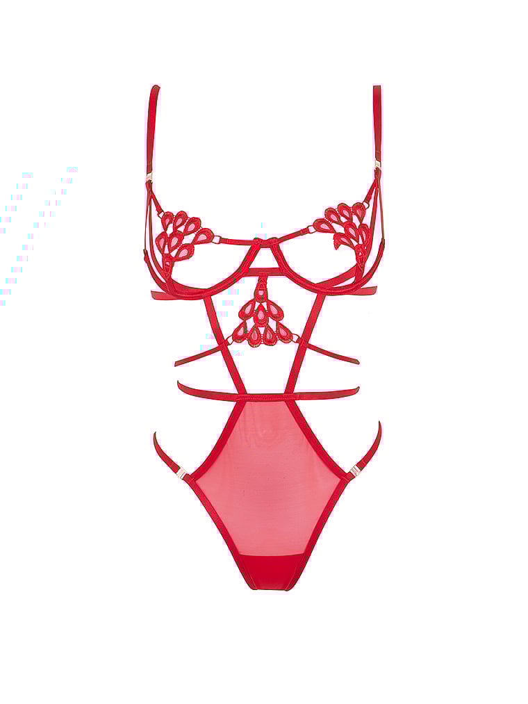 Victoria's Secret, BLUEBELLA Aria Body mit Bügeln, offModelFront, 3 of 4
