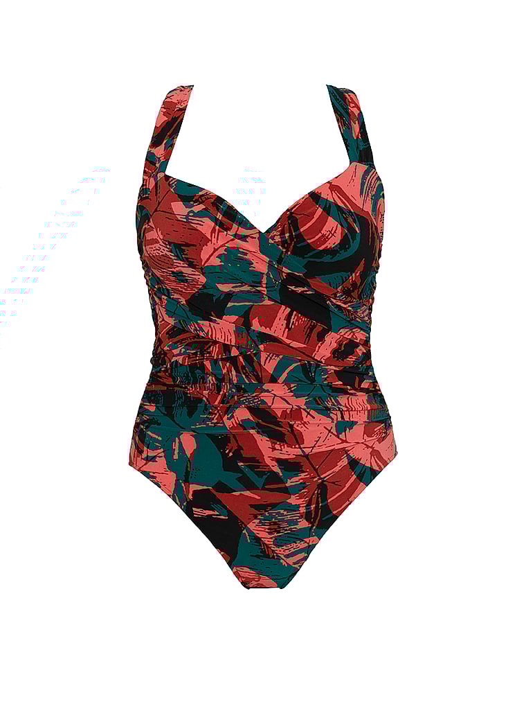 Victoria's Secret, Magicsuit Livin' Lush Nico Einteiliger Badeanzug, offModelFront, 3 of 3