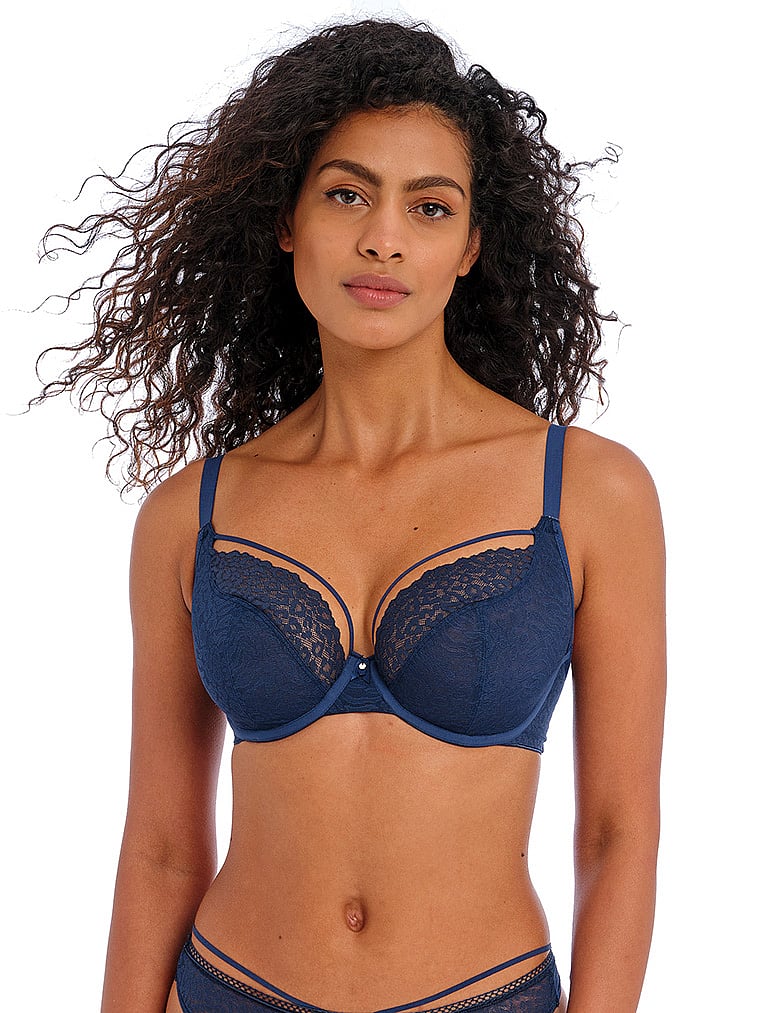 Victoria's Secret, Freya Catwalk Bügel-BH mit tiefem Ausschnitt, onModelFront, 1 of 3
