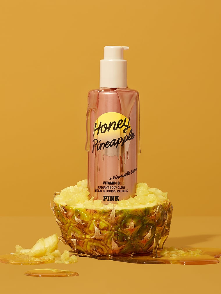 Victoria's Secret, Körperpflege Honey Pineapple Strahlender Körperglanz, offModelFront, 1 of 3