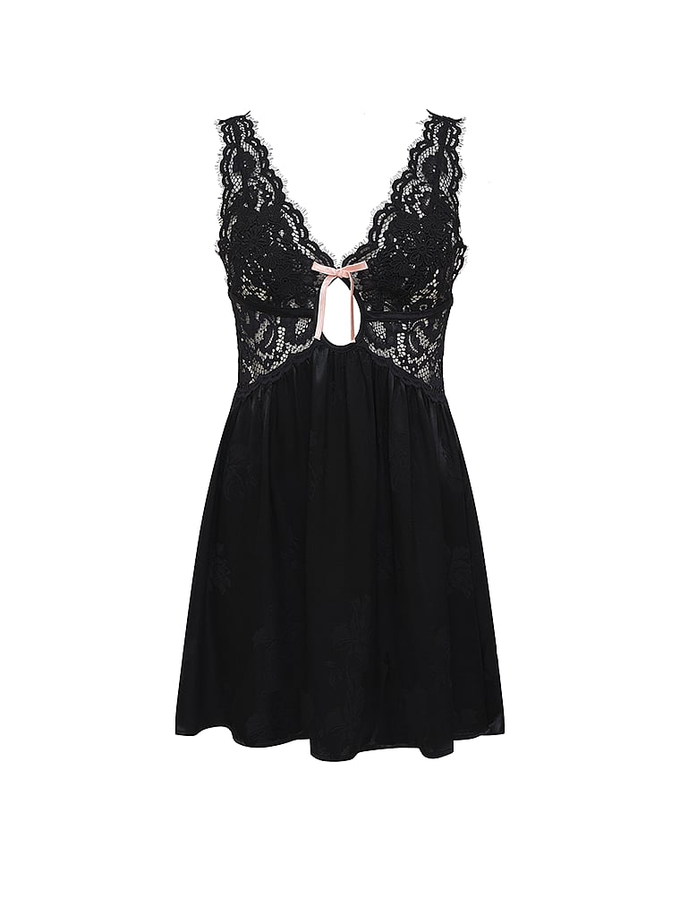 Victoria's Secret, For Love & Lemons Noelle Negligé, offModelFront, 4 of 4