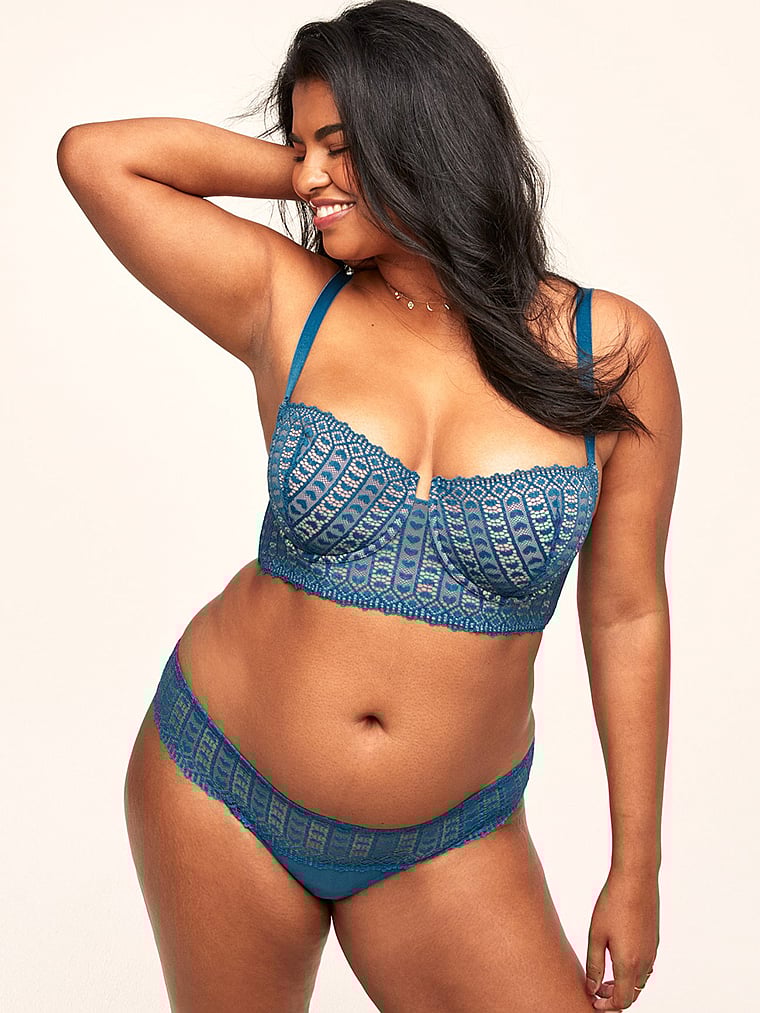 Victoria's Secret, Adore Me Nymphadora Balconnette-BH, onModelSide, 3 of 4