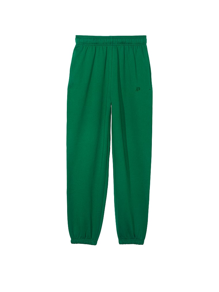 PINK Weite Campus-Jogginghose aus Fleece für jeden Tag, offModelFront, 4 of 4