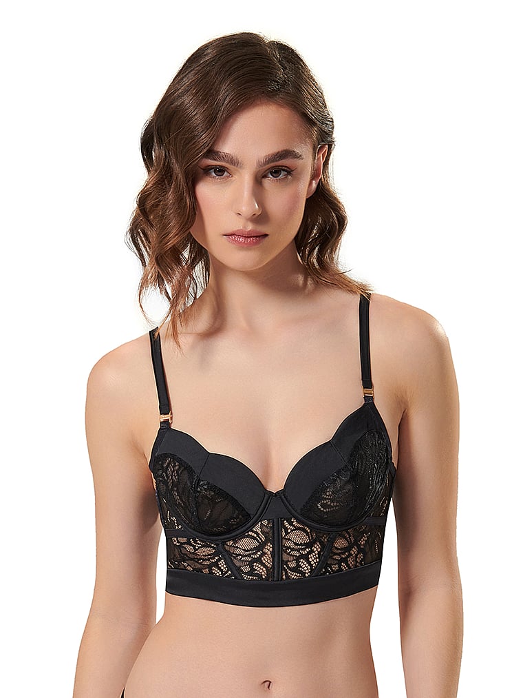 Victoria's Secret, BLUEBELLA Eleanora Korsett-Oberteil, onModelFront, 1 of 5
