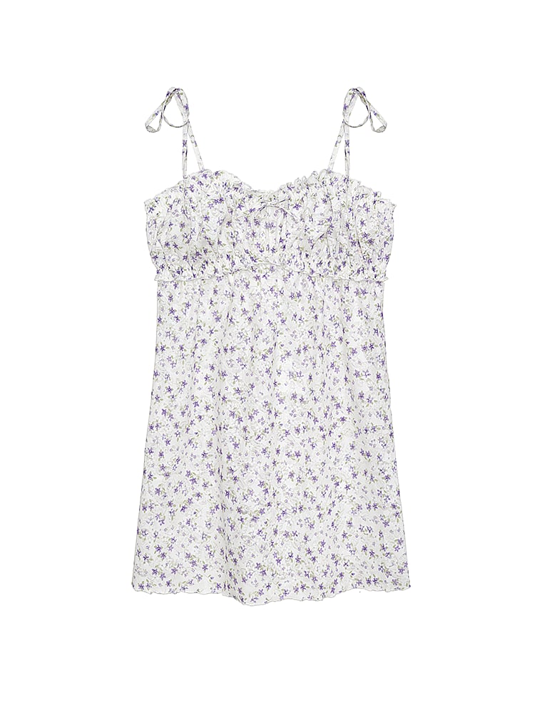 Victoria's Secret, For Love & Lemons Lavender Fields Negligé, offModelFront, 4 of 6