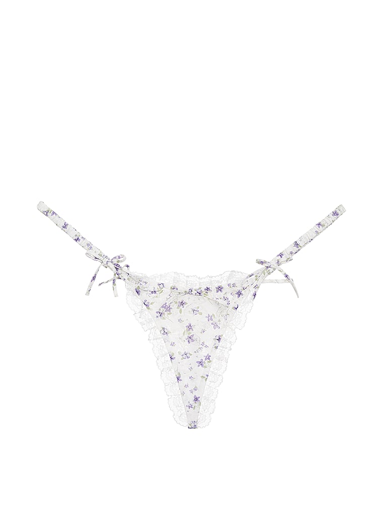 Victoria's Secret, For Love & Lemons Lavender Fields String für jeden Tag, offModelFront, 4 of 4